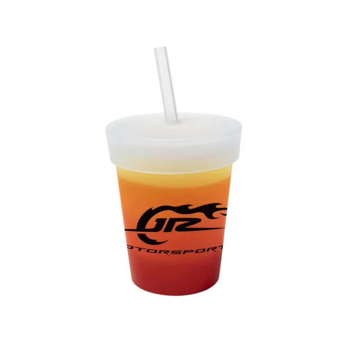 JR Motorsports 8 oz. Silicone Tumbler with Straw