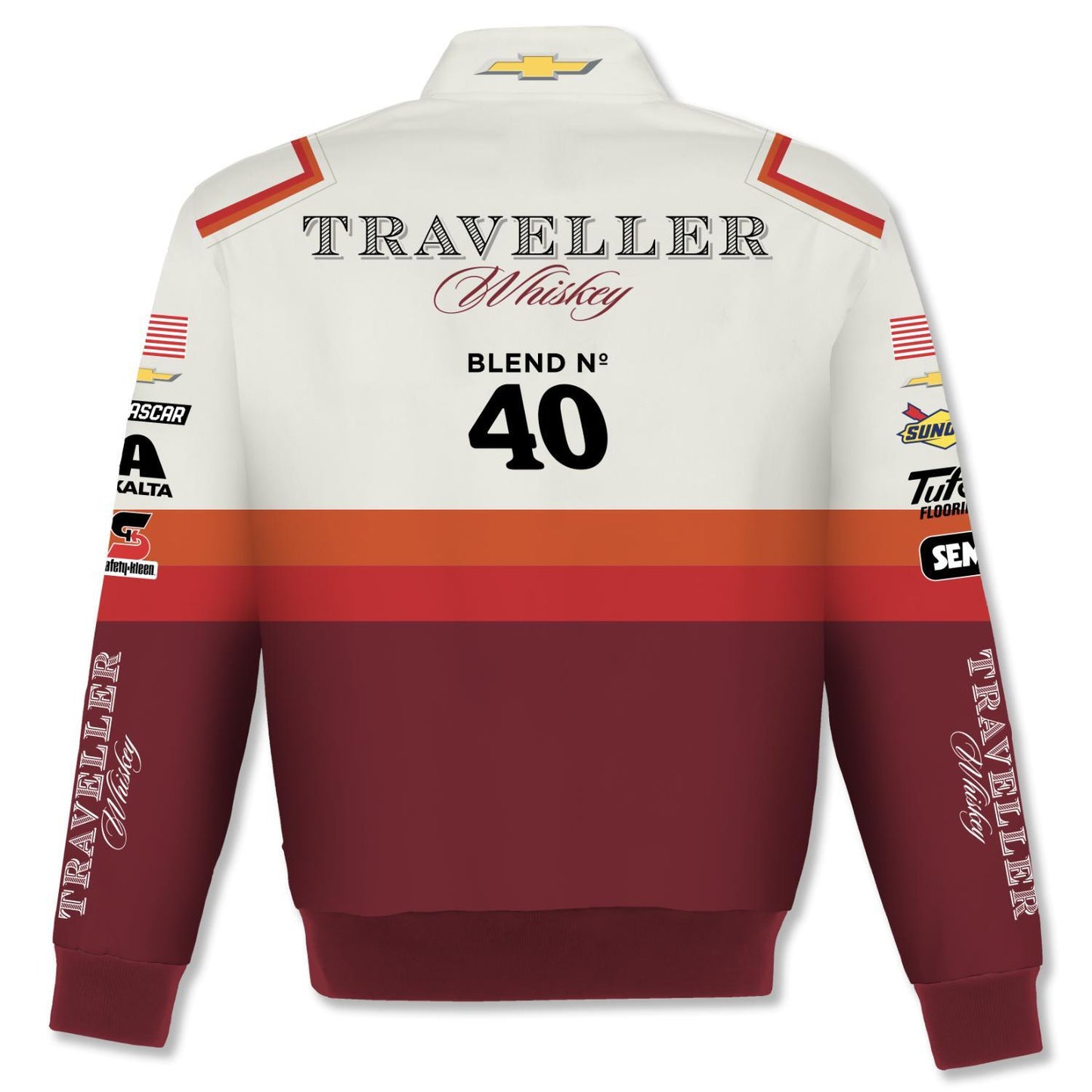 Justin Allgaier #40 Traveller Whiskey Uniform Twill Jacket