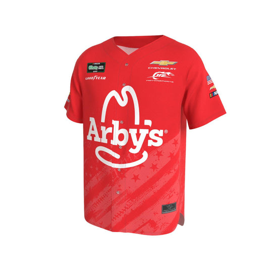 Sammy Smith #8 Patriotic Arby's Sublimated Baseball Jersey