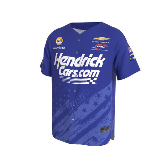 Rajah Caruth #88 Patriotic HendrickCars.com Sublimated Baseball Jersey