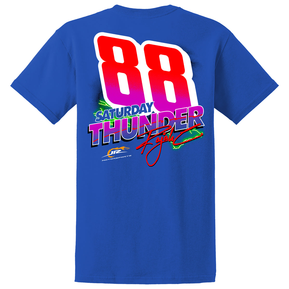 Rajah Caruth #88 HendrickCars.com Royal Blue T-shirt