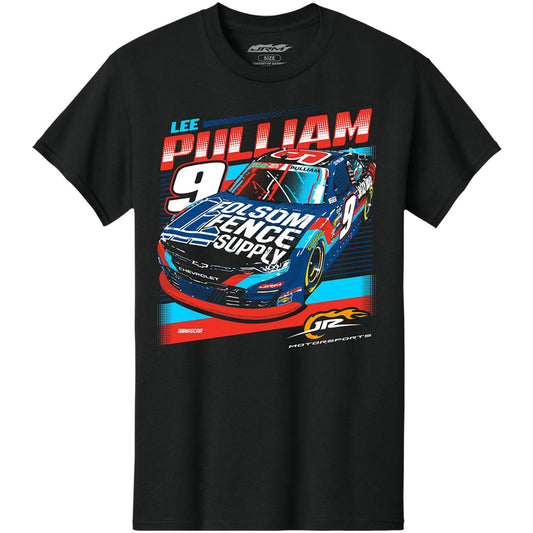 Lee Pulliam #9 Folson Fence Black T-shirt