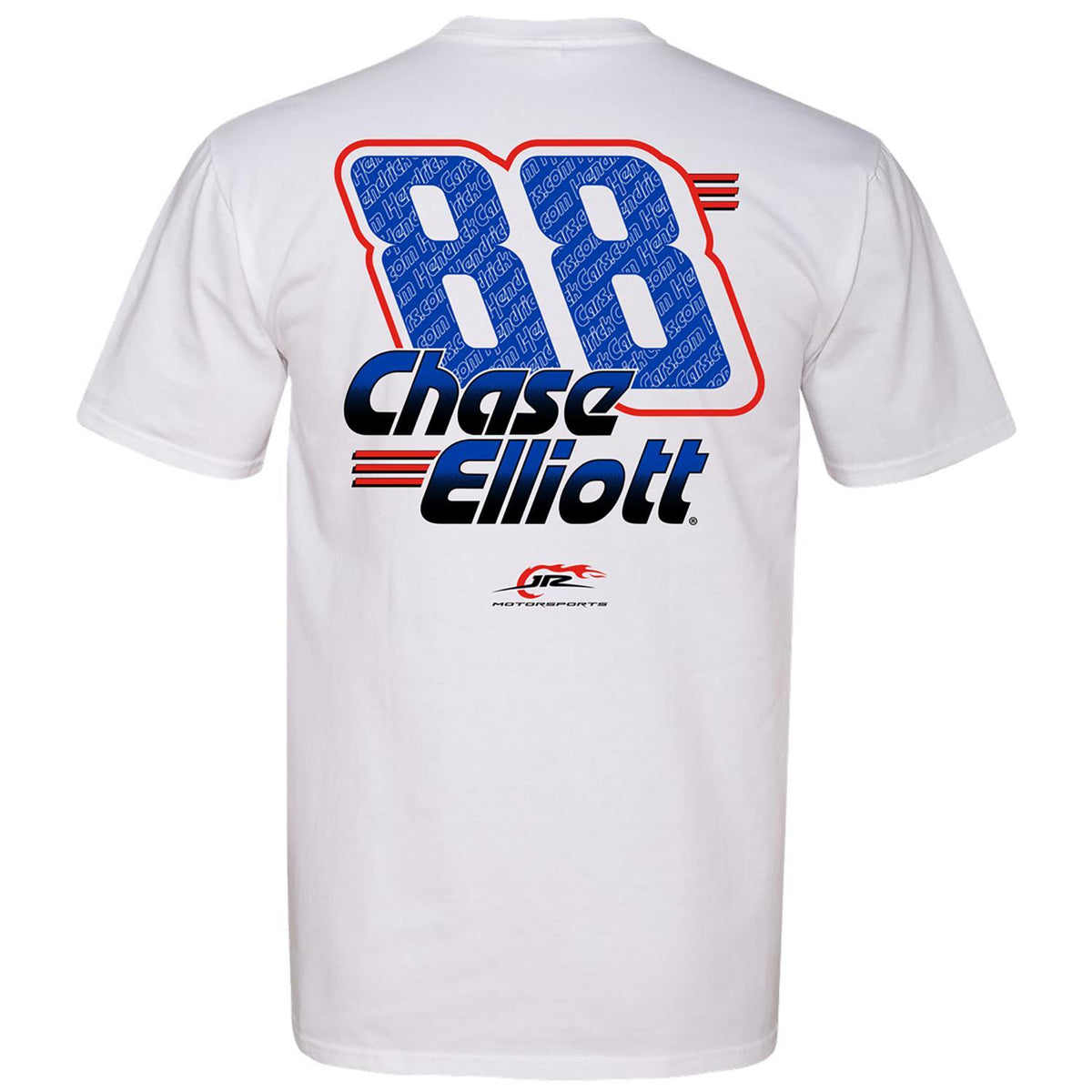 Chase Elliott #88 HendrickCars.com White T-shirt