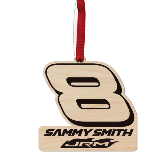 Sammy Smith #8 Wooden Ornament