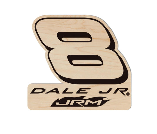 Dale Earnhardt Jr. #8 Wooden Magnet