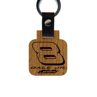 Dale Earnhardt Jr. #8 Wooden Keychain