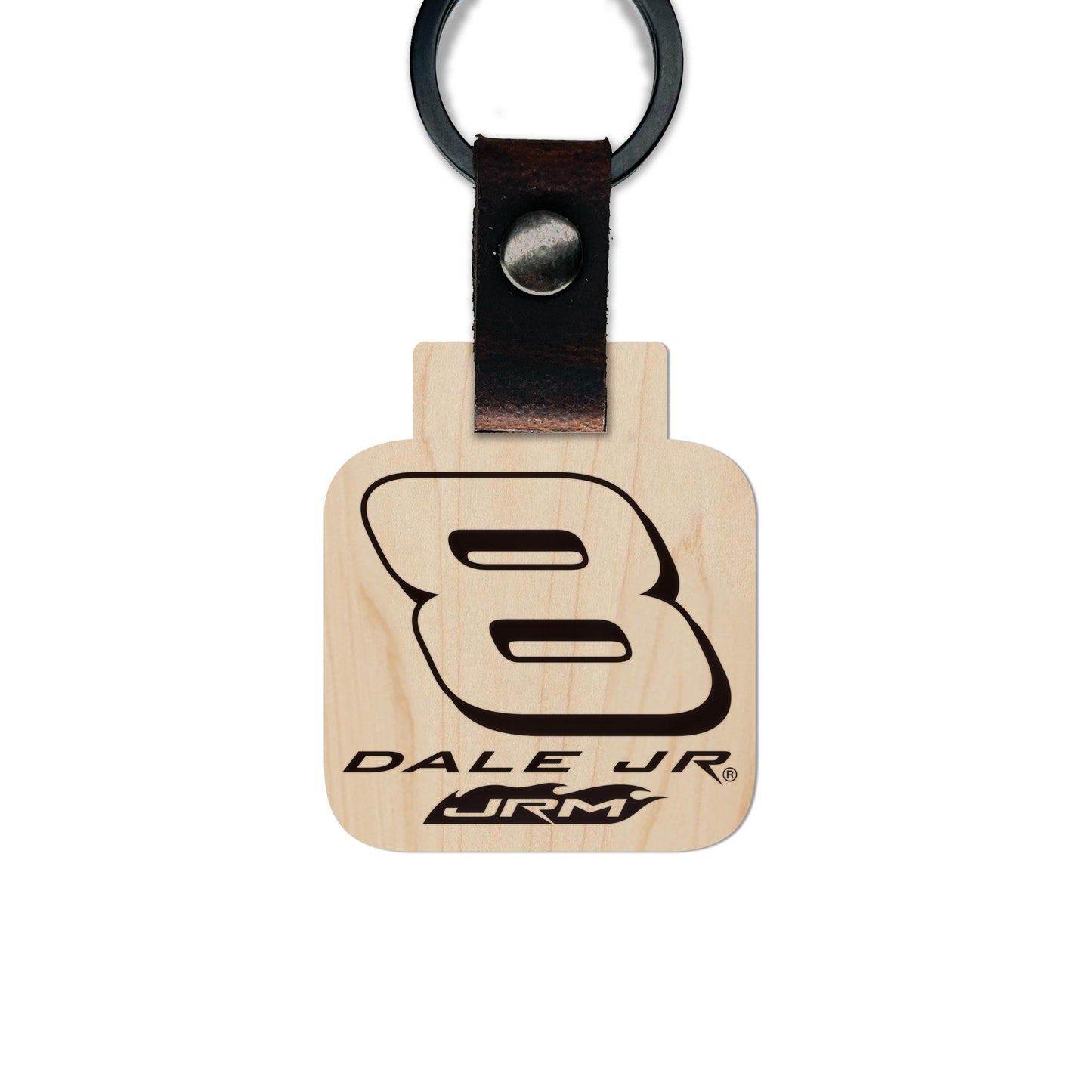 Dale Earnhardt Jr. #8 Wooden Keychain