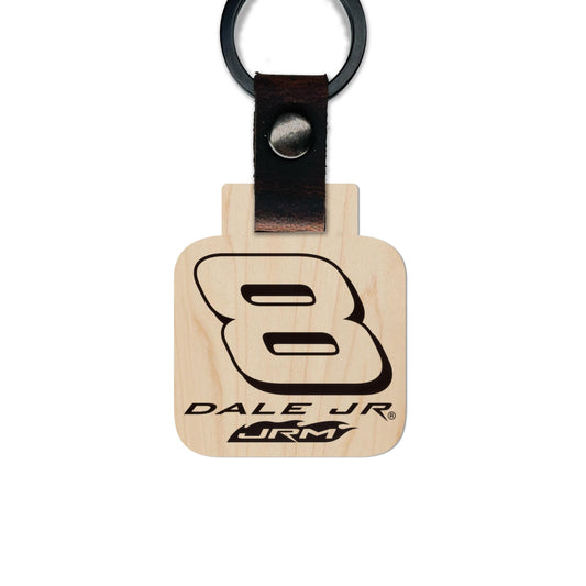 Dale Earnhardt Jr. #8 Wooden Keychain