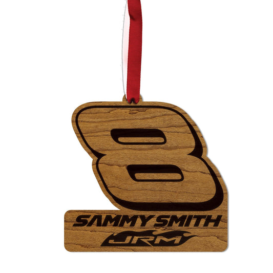 Sammy Smith #8 Wooden Ornament