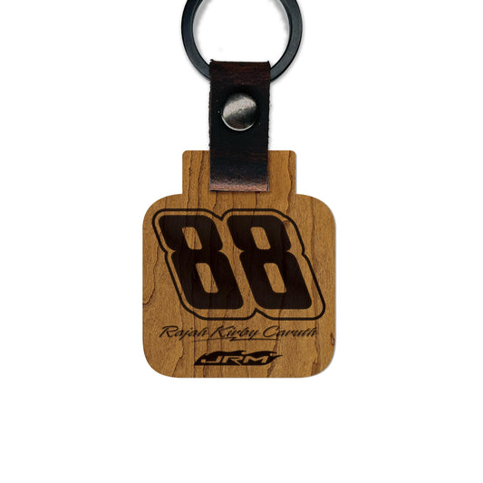 Rajah Caruth #88 Wooden Keychain