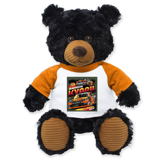 Carson Kvapil #1 Bass Pro Shops Plush  Black Bear