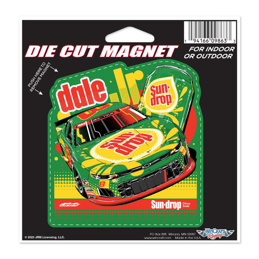 Dale Earnhardt Jr #8 Sun Drop Die-Cut Magnet