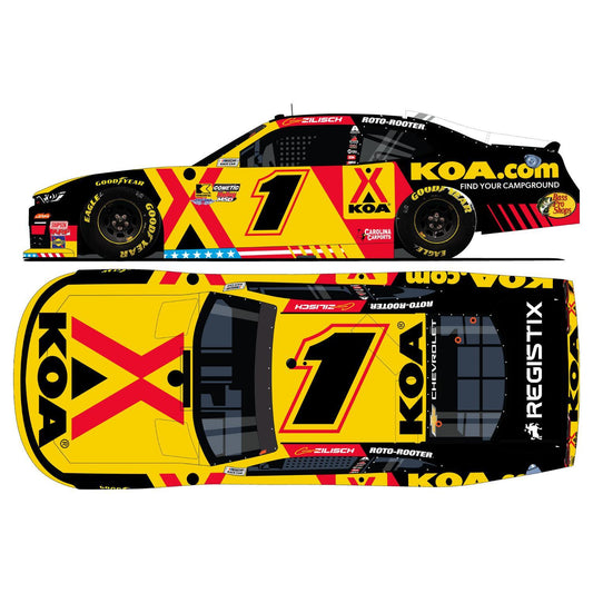 Autographed Connor Zilisch #1 2026 KOA 1:24 HO Die-Cast