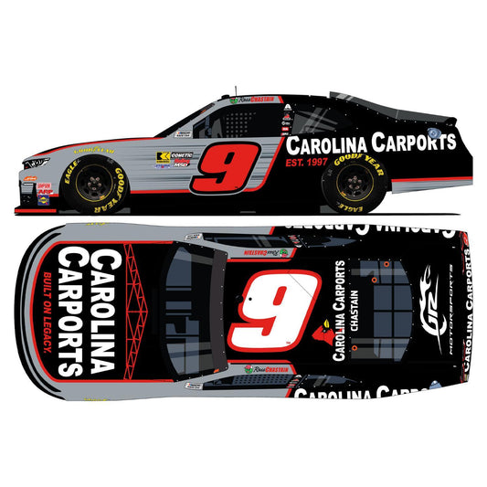 Ross Chastain #9 2026 Carolina Carports 1:24 HO Die-Cast