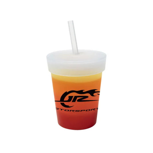 JR Motorsports 8oz Silicone Tumbler with Straw
