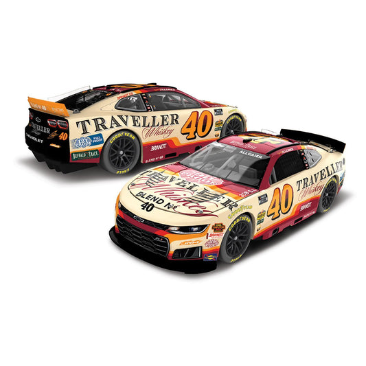 Autographed Justin Allgaier #40 2026 Traveller Whiskey 1:24 HO Die-Cast