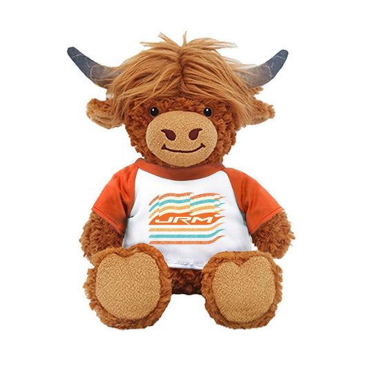 JR Motorsports Highland Cow Plush