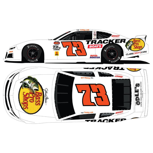 Dual Autographed Wyatt Miller #73 2026 Bass Pro Shops 1:24 HO Die-Cast