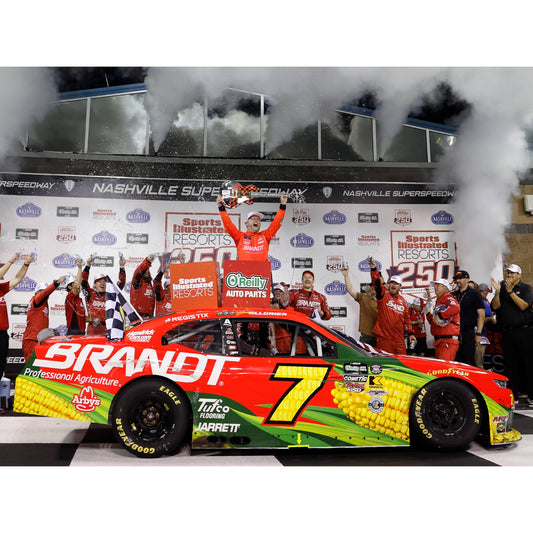 Justin Allgaier #7 2026 Nashville RACE WIN 1:24 HO Die-Cast