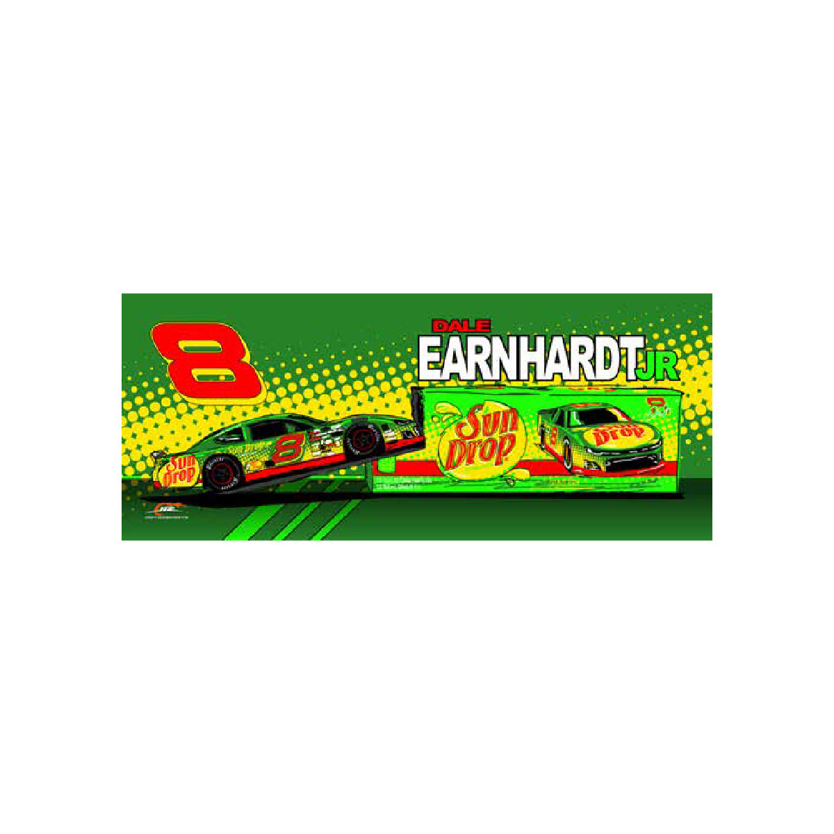 Dale Earnhardt Jr #8 2026 Sun Drop Cooling Towel
