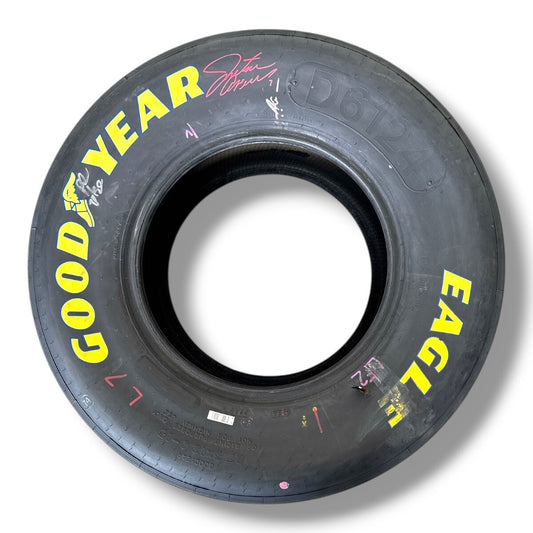 AUTOGRAPHED JUSTIN ALLGAIER RACE USED TIRES - ECHOPARK II WIN 2026