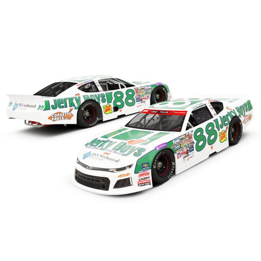 Autographed Caden Kvapil #88 2026 Jerky Boys Throwback 1:24 HO Die-Cast