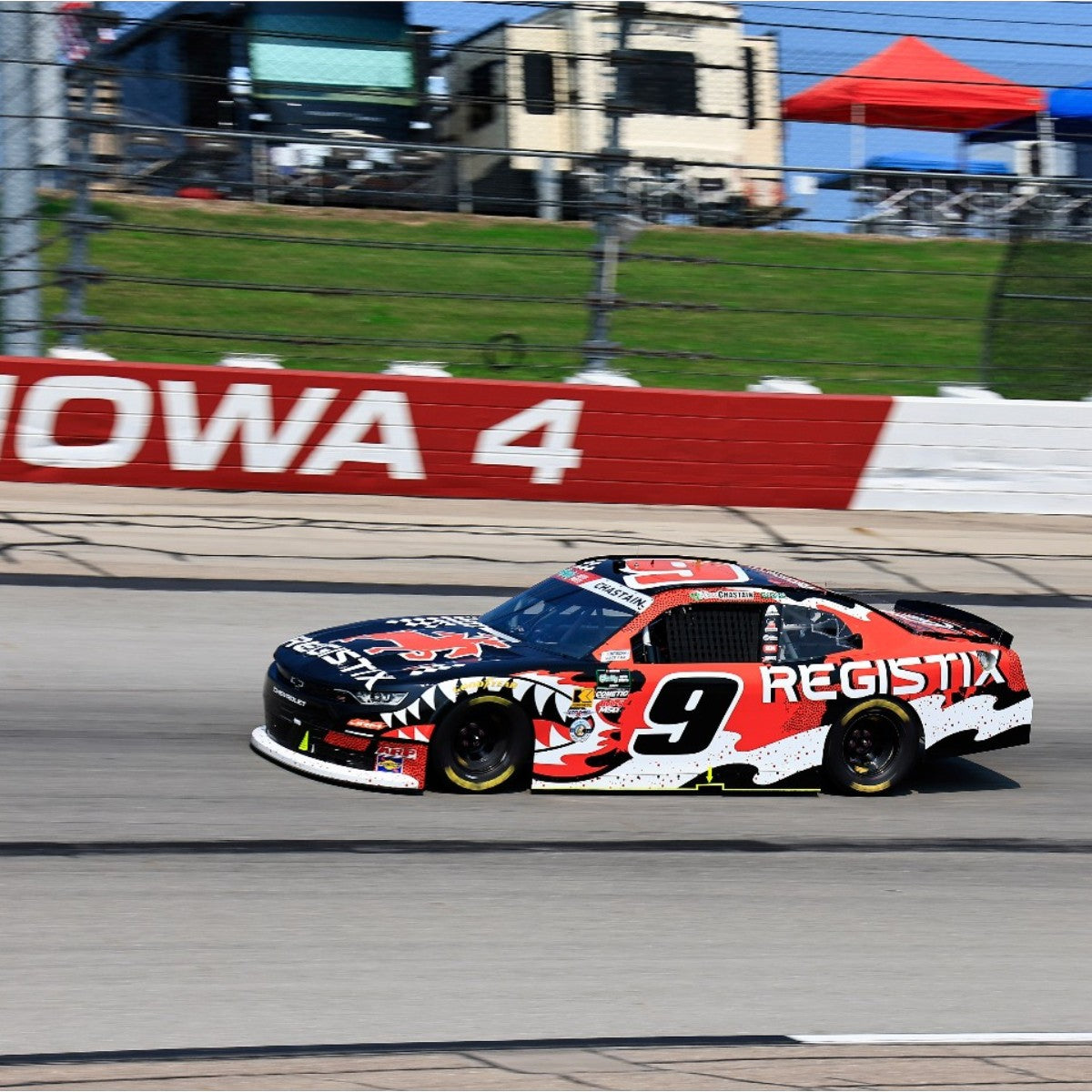 ROSS CHASTAIN RACE USED (L) FENDER - IOWA 2026