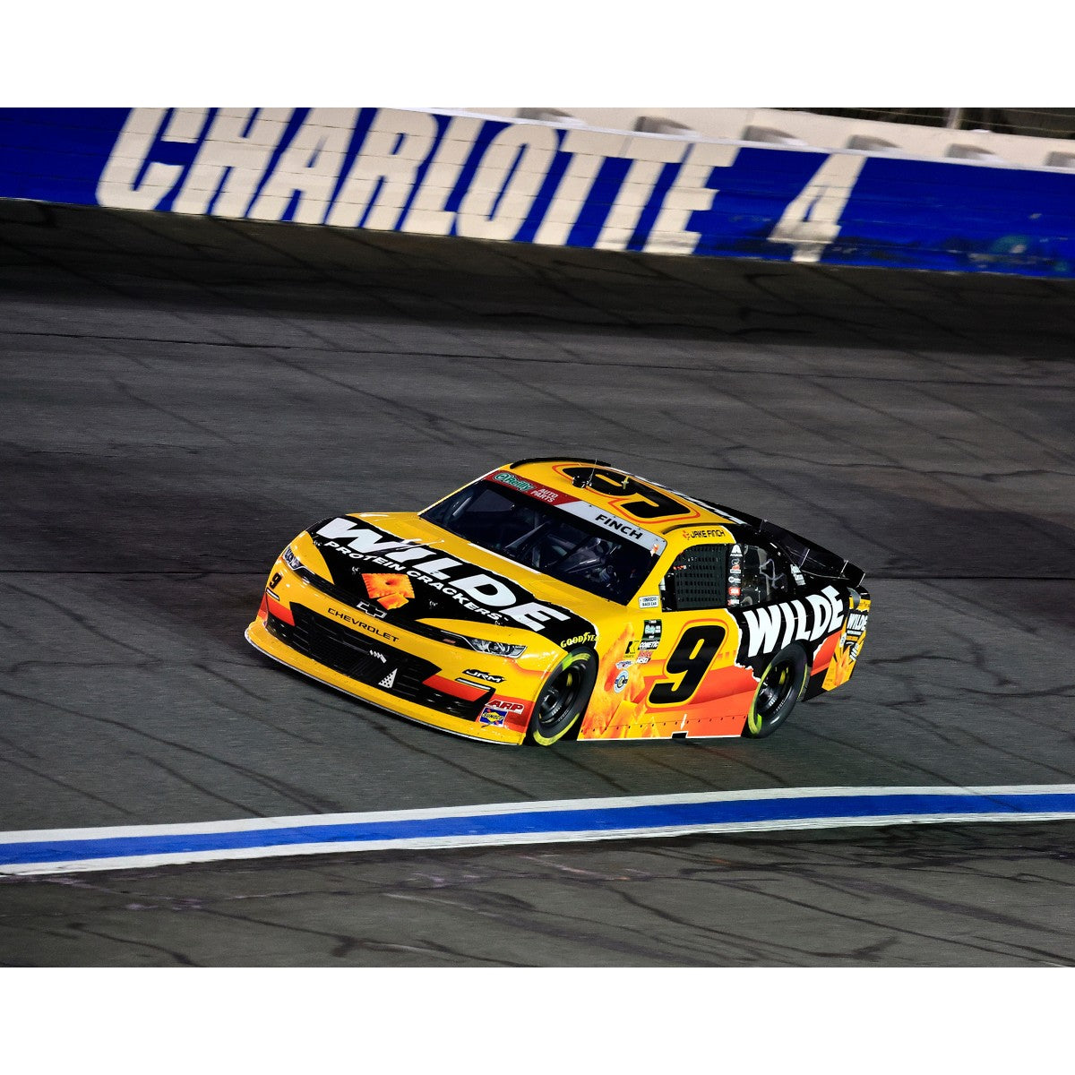 JAKE FINCH RACE USED (L) QTR PANEL - CHARLOTTE II 2026