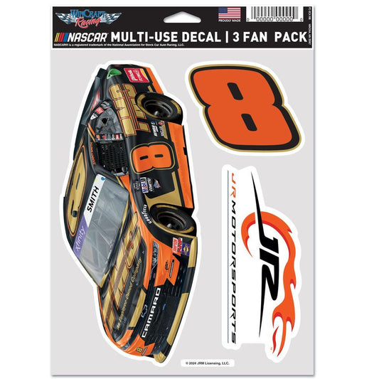 Sammy Smith #8 TMC Fan Decal 3 Pack