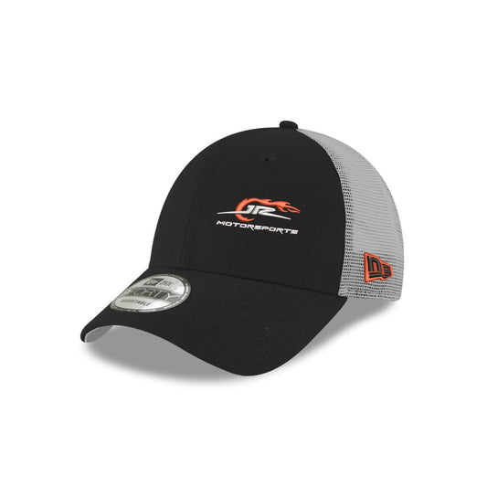 JR Motorsports New Era Black & Grey 9FORTY Trucker Cap