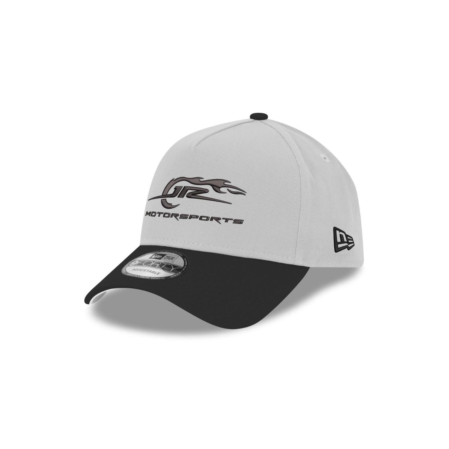 JR Motorsports New Era Grey & Black 9FORTY AF Cap