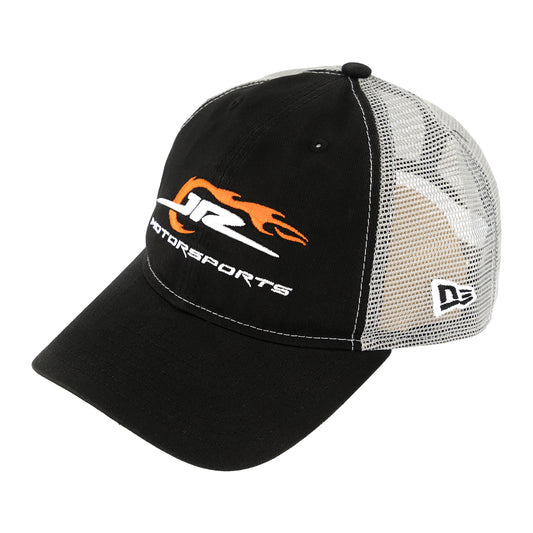 JR Motorsports New Era Black & Gray 9TWENTY Trucker Cap