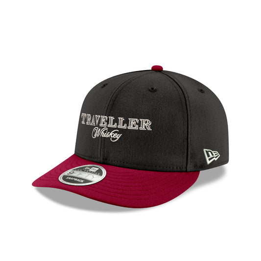 Justin Allgaier #40 Traveller Whiskey Black New Era Low Profile 9FIFTY Cap