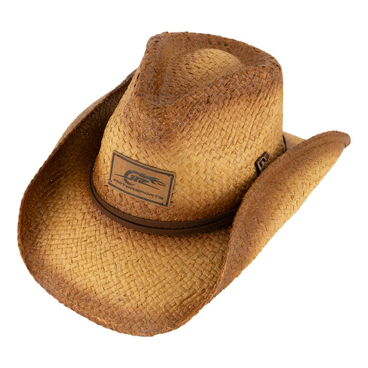 JR Motorsports New Era Straw Cowboy Hat