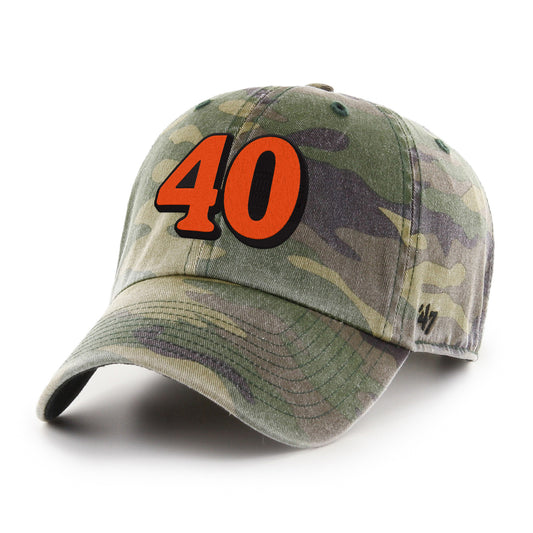Justin Allgaier #40 Traveller Whiskey Camo '47 Brand Clean Up Hat