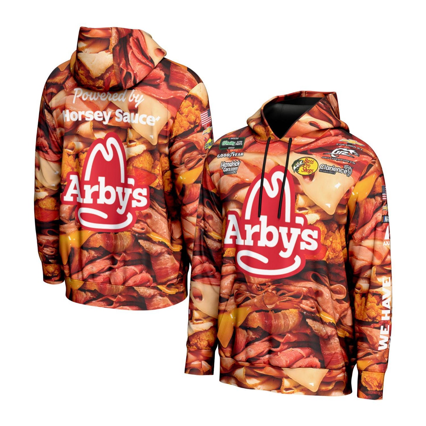 Carson Kvapil #1 Arby's Sublimated Hoodie