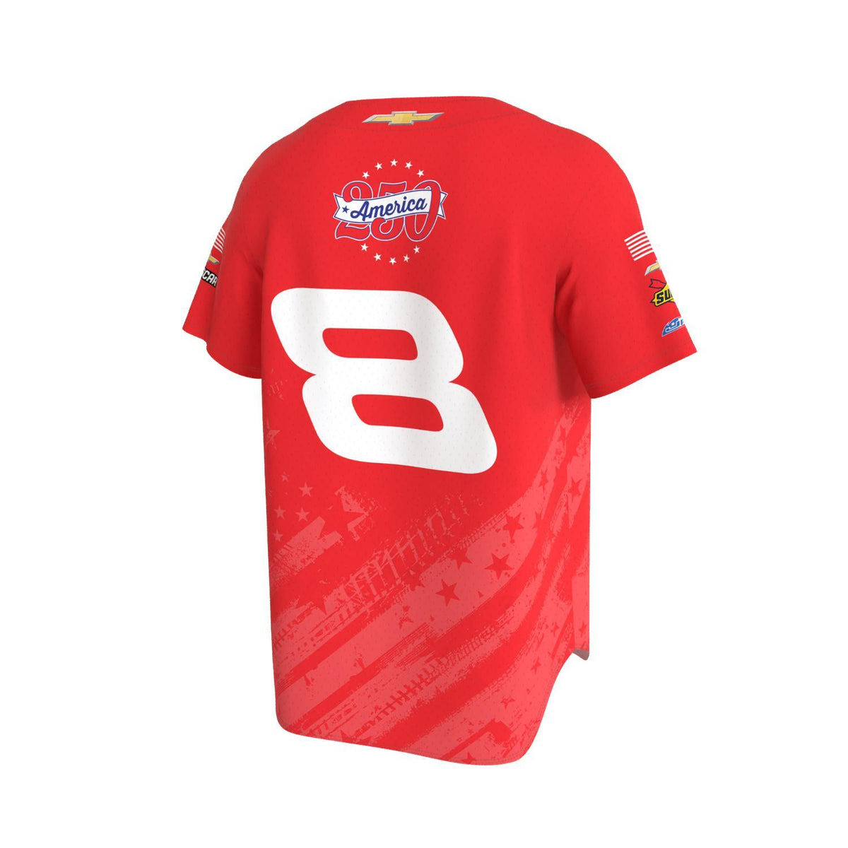 Sammy Smith #8 Patriotic Arby's Sublimated Baseball Jersey