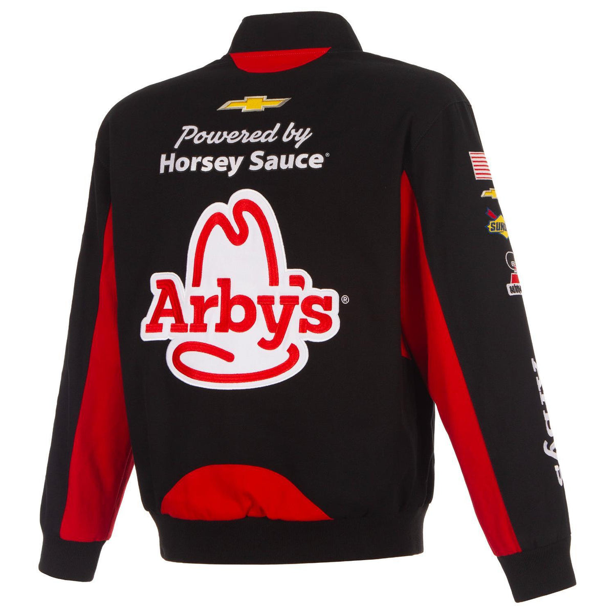JR Motorsports Arby's JH Design Black Twill Jacket