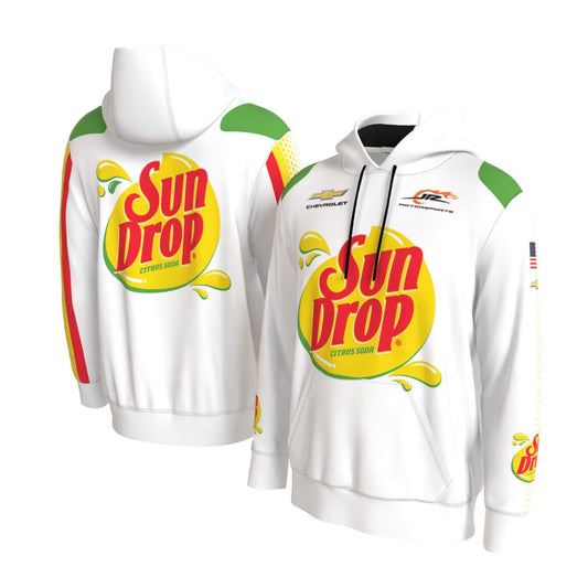 Dale Earnhardt Jr #8 Sun Drop Sublimated Hoodie