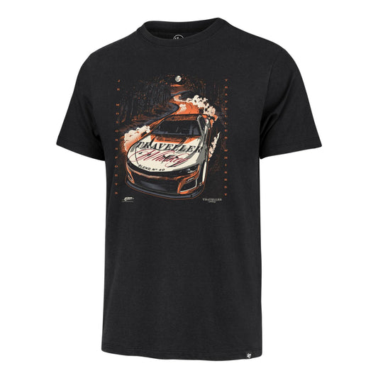 Justin Allgaier #40 Traveller Whiskey Event Premier Franklin T-shirt