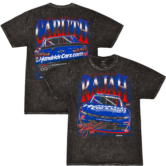 Rajah Caruth #88 HendrickCars.com Mineral Wash Black T-shirt