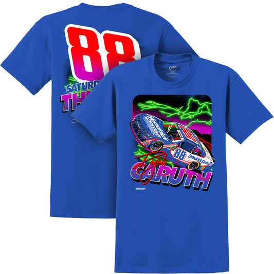 Rajah Caruth #88 HendrickCars.com Royal Blue T-shirt