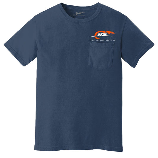JR Motorsports Stock Car Racing Team Pocket T-shirt