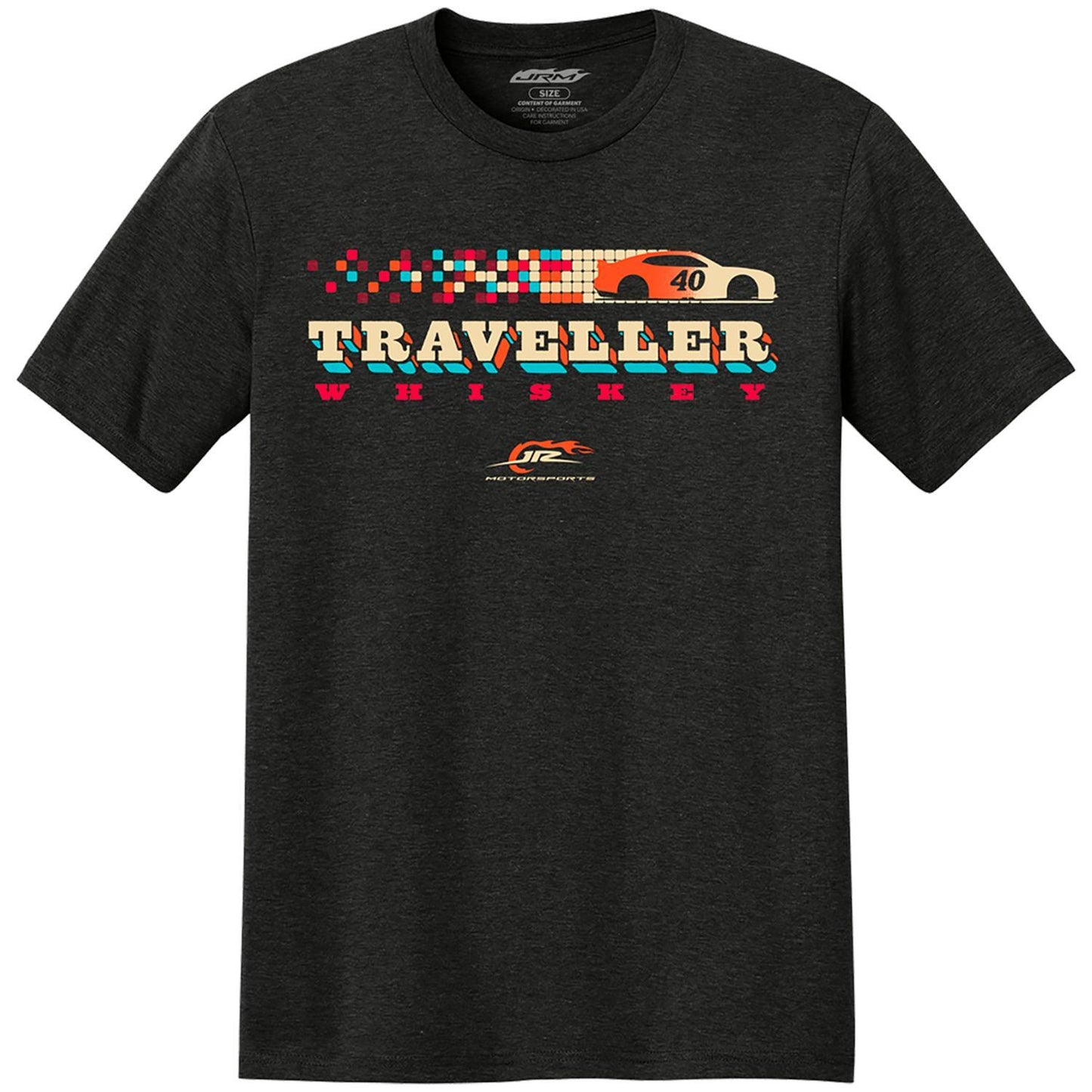 Justin Allgaier #40 Traveller Whiskey Black Frost T-shirt