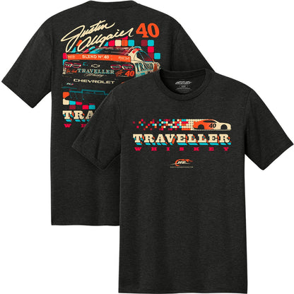 Justin Allgaier #40 Traveller Whiskey Black Frost T-shirt