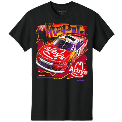 Carson Kvapil #1 Arby's Black T-shirt
