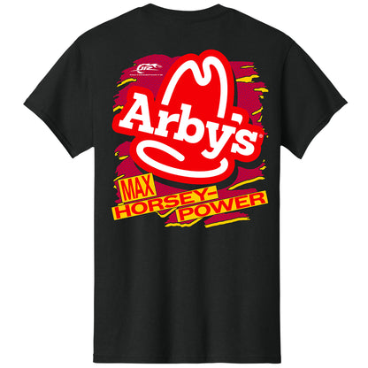 Carson Kvapil #1 Arby's Black T-shirt