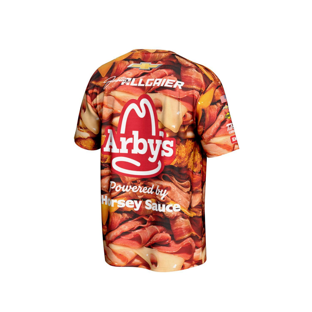 Justin Allgaier #7 Arby's Sublimated T-shirt