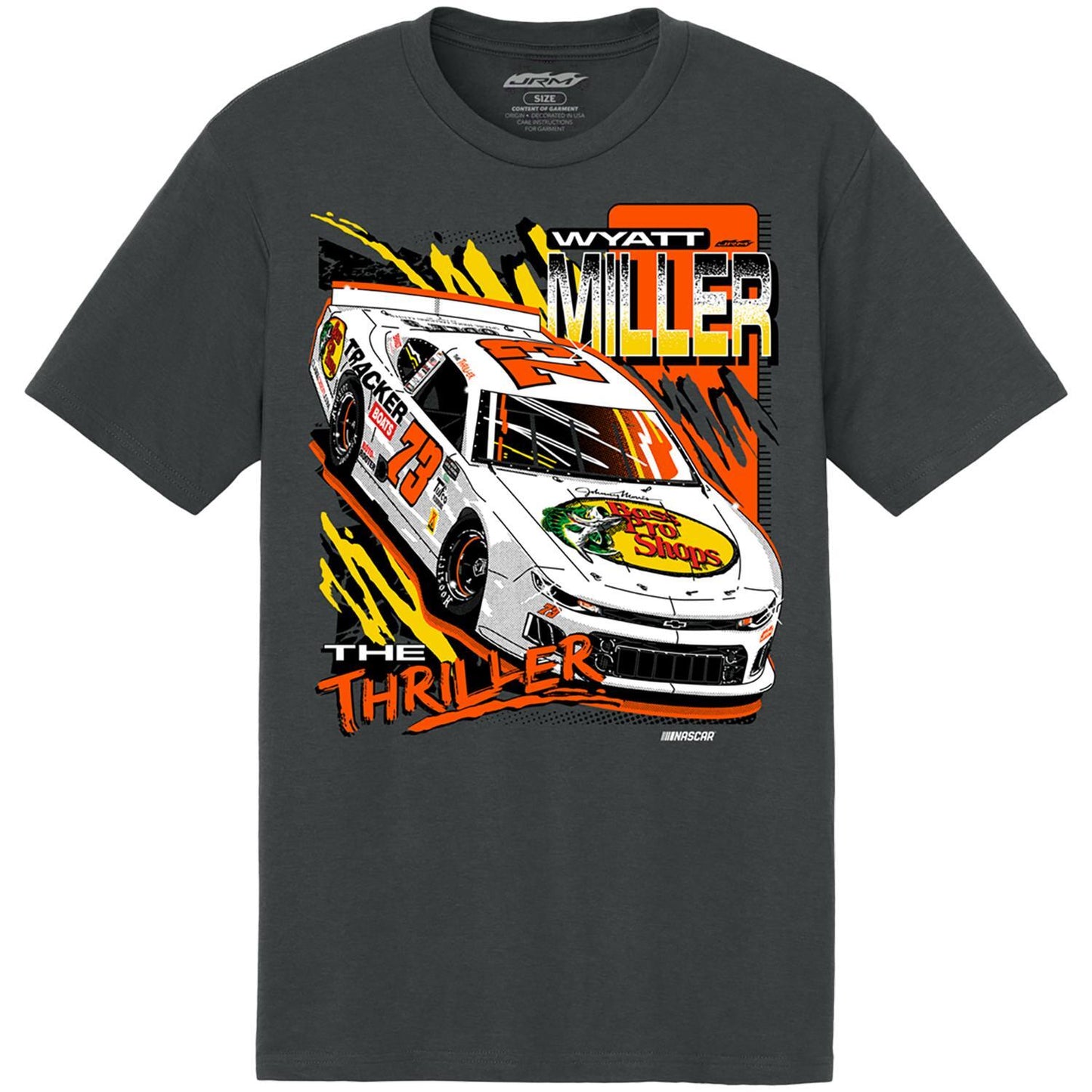 Wyatt Miller #73 Bass Pro Shops Late Model T-shirt