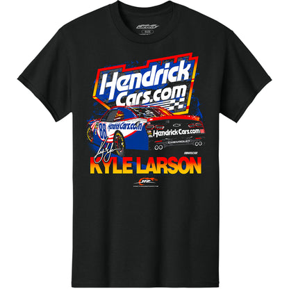 Kyle Larson #88 HendrickCars.com Black T-shirt
